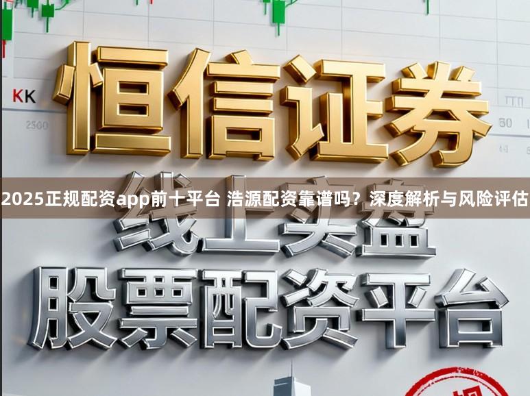 2025正规配资app前十平台 浩源配资靠谱吗？深度解析与风险评估