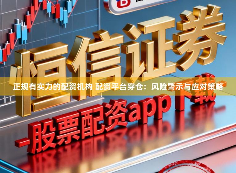 正规有实力的配资机构 配资平台穿仓：风险警示与应对策略