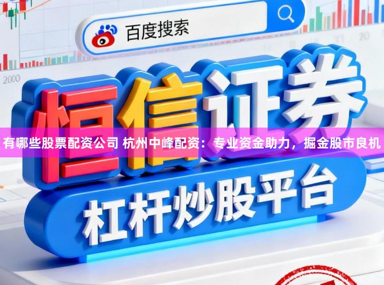 有哪些股票配资公司 杭州中峰配资：专业资金助力，掘金股市良机