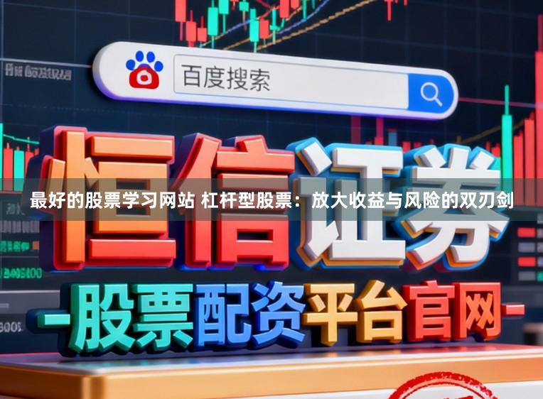 最好的股票学习网站 杠杆型股票：放大收益与风险的双刃剑